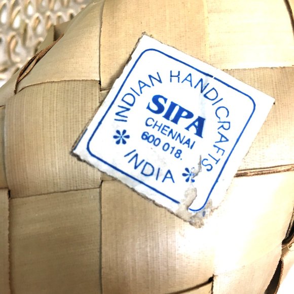 Bamboo “tic tac toe” by Kiva India VTG - Picture 7 of 10